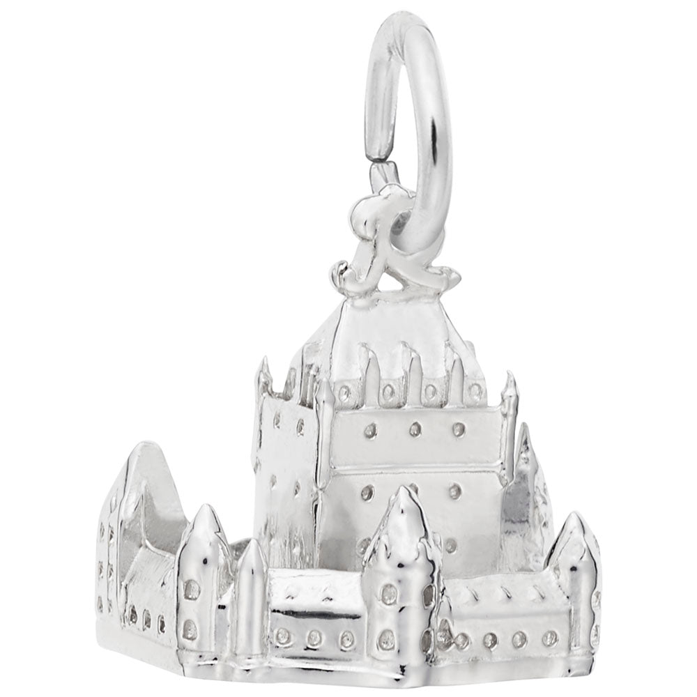 Chateau Frontenac Large Charm - Travel Souvenir Jewelry Piece 2577
