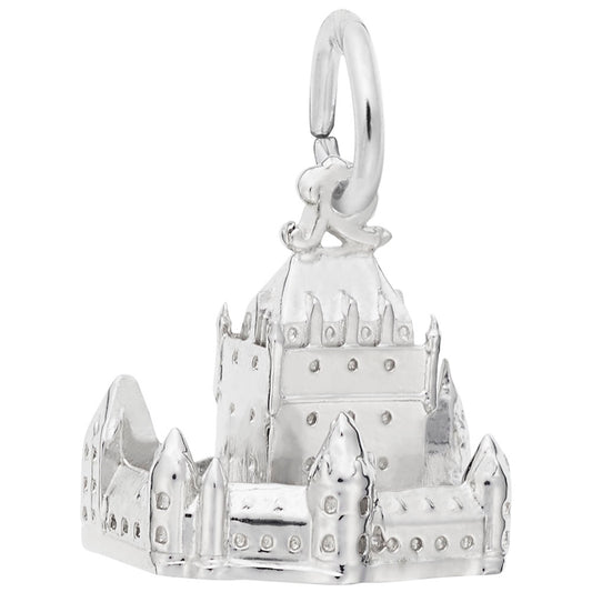 Chateau Frontenac Large Charm - Travel Souvenir Jewelry Piece 2577