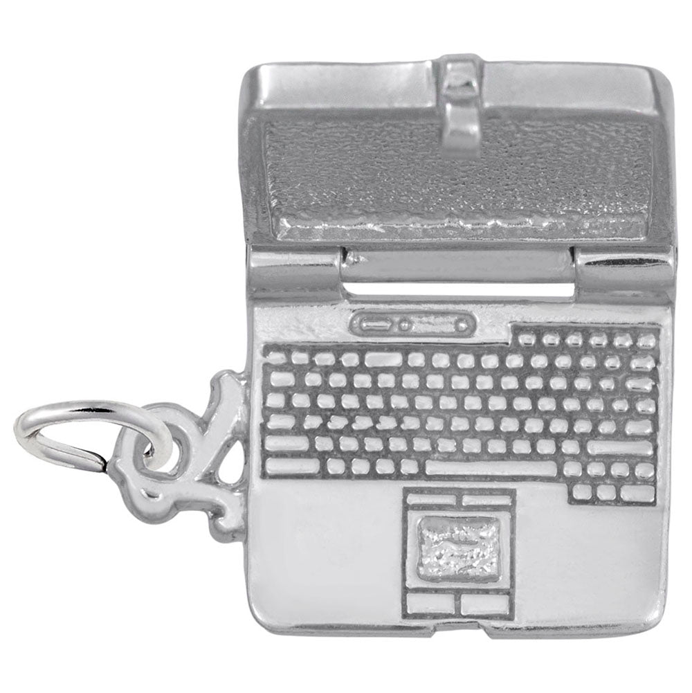 Charming Laptop Computer Charm for Arts & Music Enthusiasts 2600