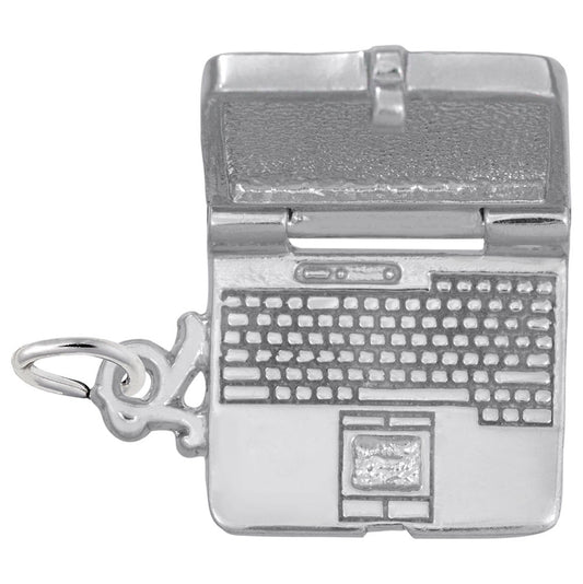 Charming Laptop Computer Charm for Arts & Music Enthusiasts 2600