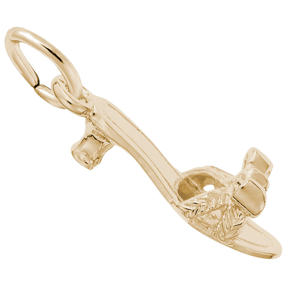 Charming Kitten Heel Sandal Charm for Home & Garden Decor 2614