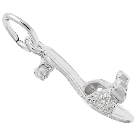 Charming Kitten Heel Sandal Charm for Home & Garden Decor 2614