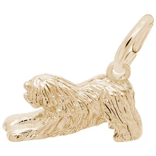 Old English Sheepdog Charm - Adorable Pet Jewelry for Dog Lovers 2626
