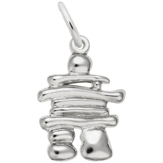 Canada Inukshuk Charm - Symbol of Unity and Strength in Jewelry 2644