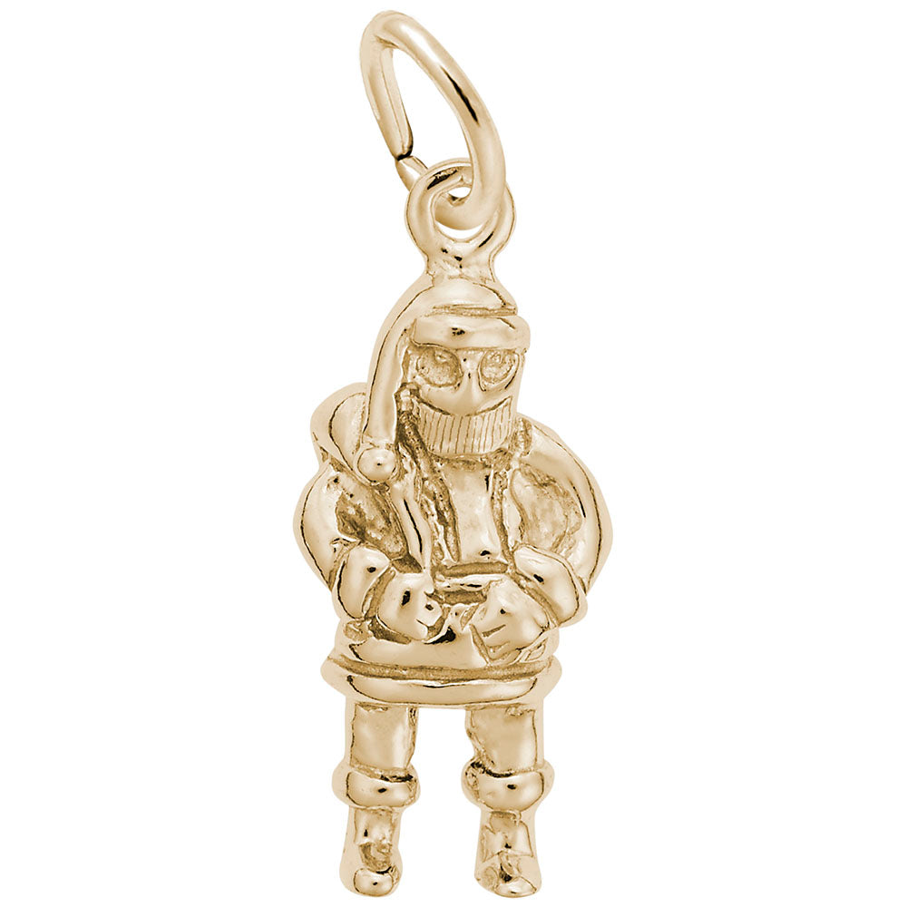 Festive Santa Charm for Holiday Jewelry - Perfect Christmas Gift 2675