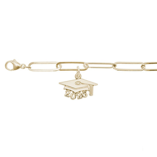 Grad Cap 2026 Large Bracelet Set