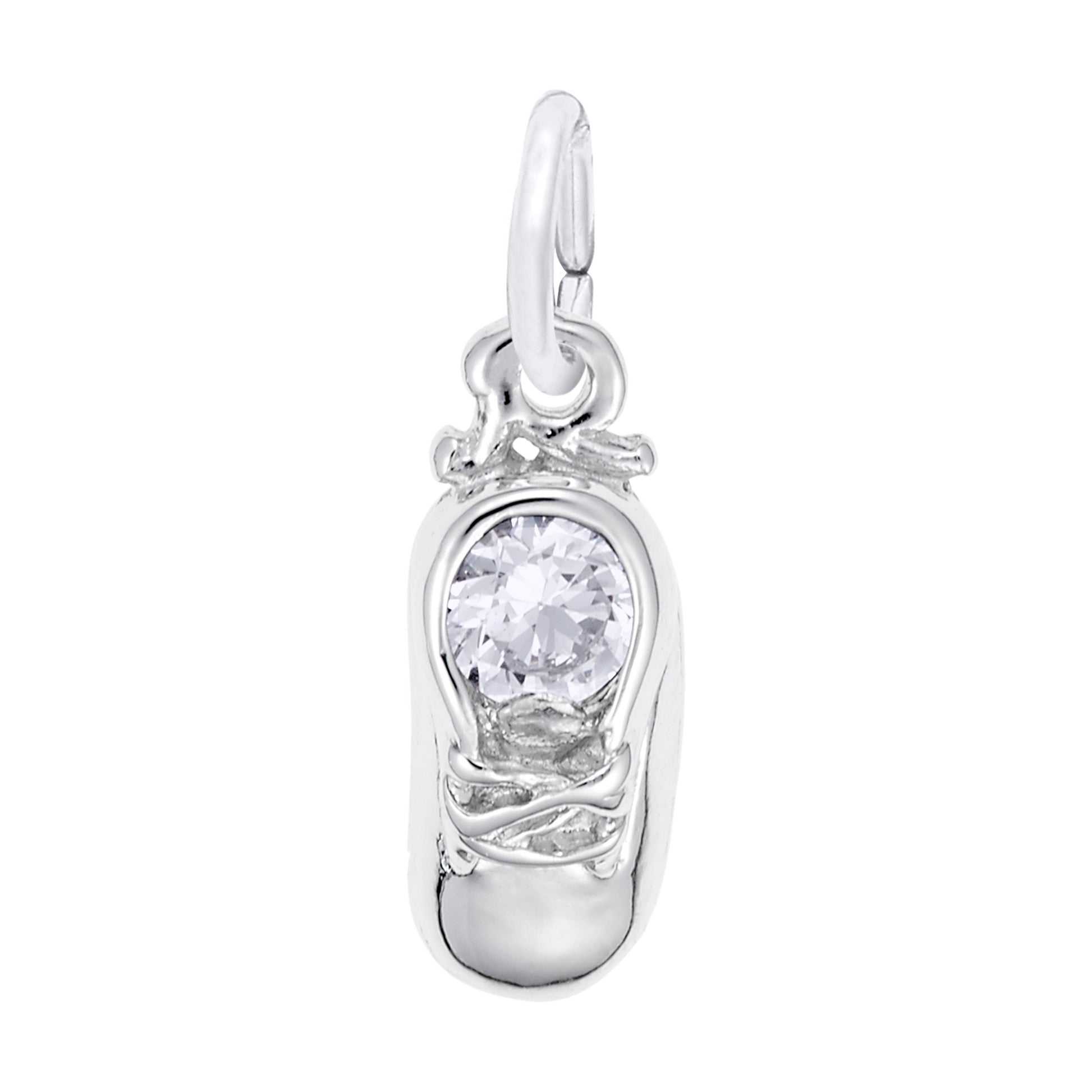 April Baby Shoe Charm - Adorable Keepsake for Newborns & Moms 2734-004
