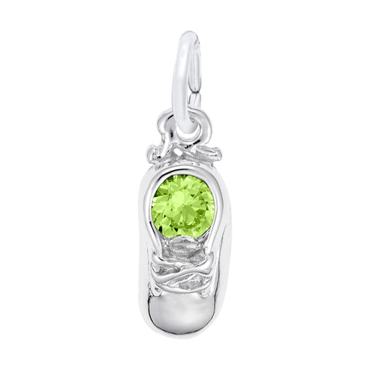 August Baby Shoe Charm - Adorable Keepsake for Newborns 2734-008
