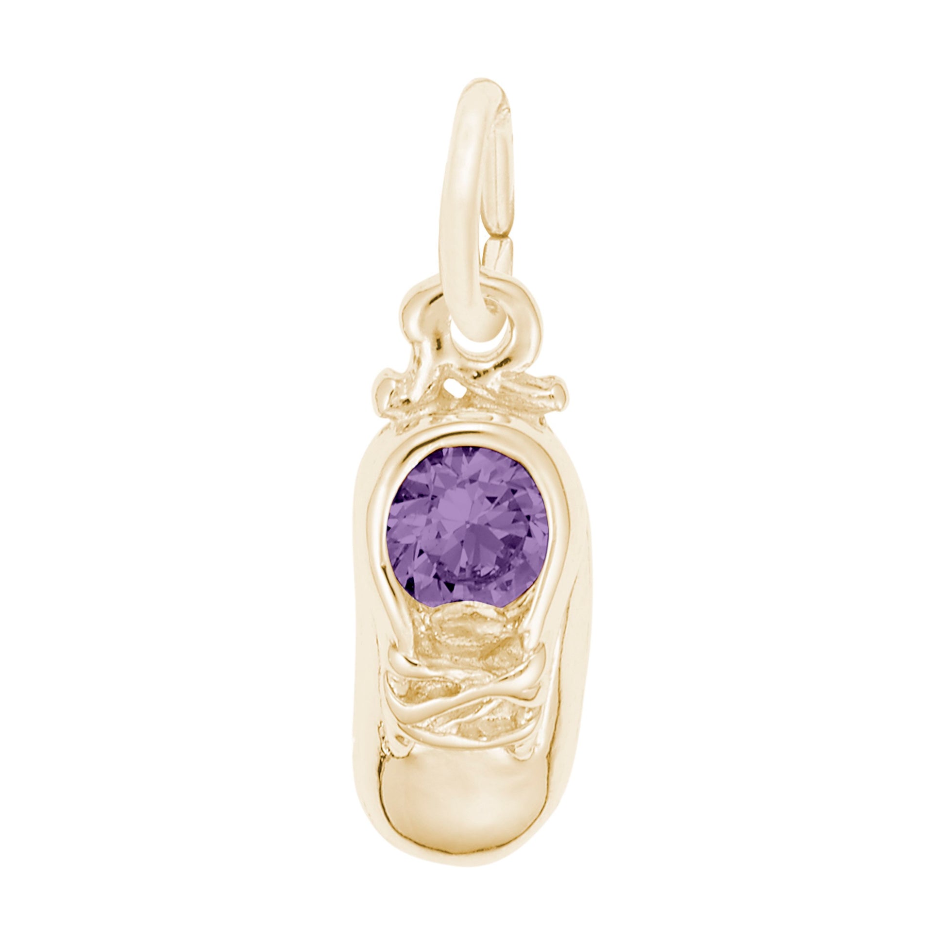 February Baby Shoe Charm - Celebrate Your Little One's Birth 2734-002