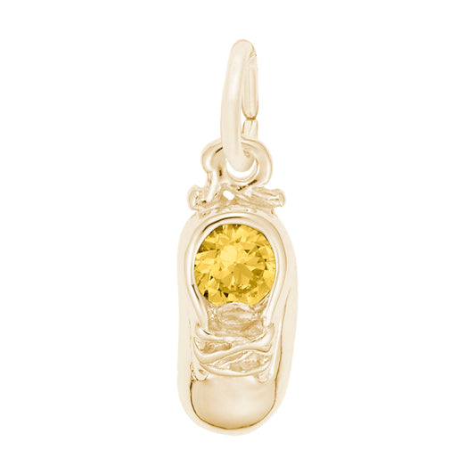 November Baby Shoe Charm - Adorable Keepsake for Newborns 2734-011
