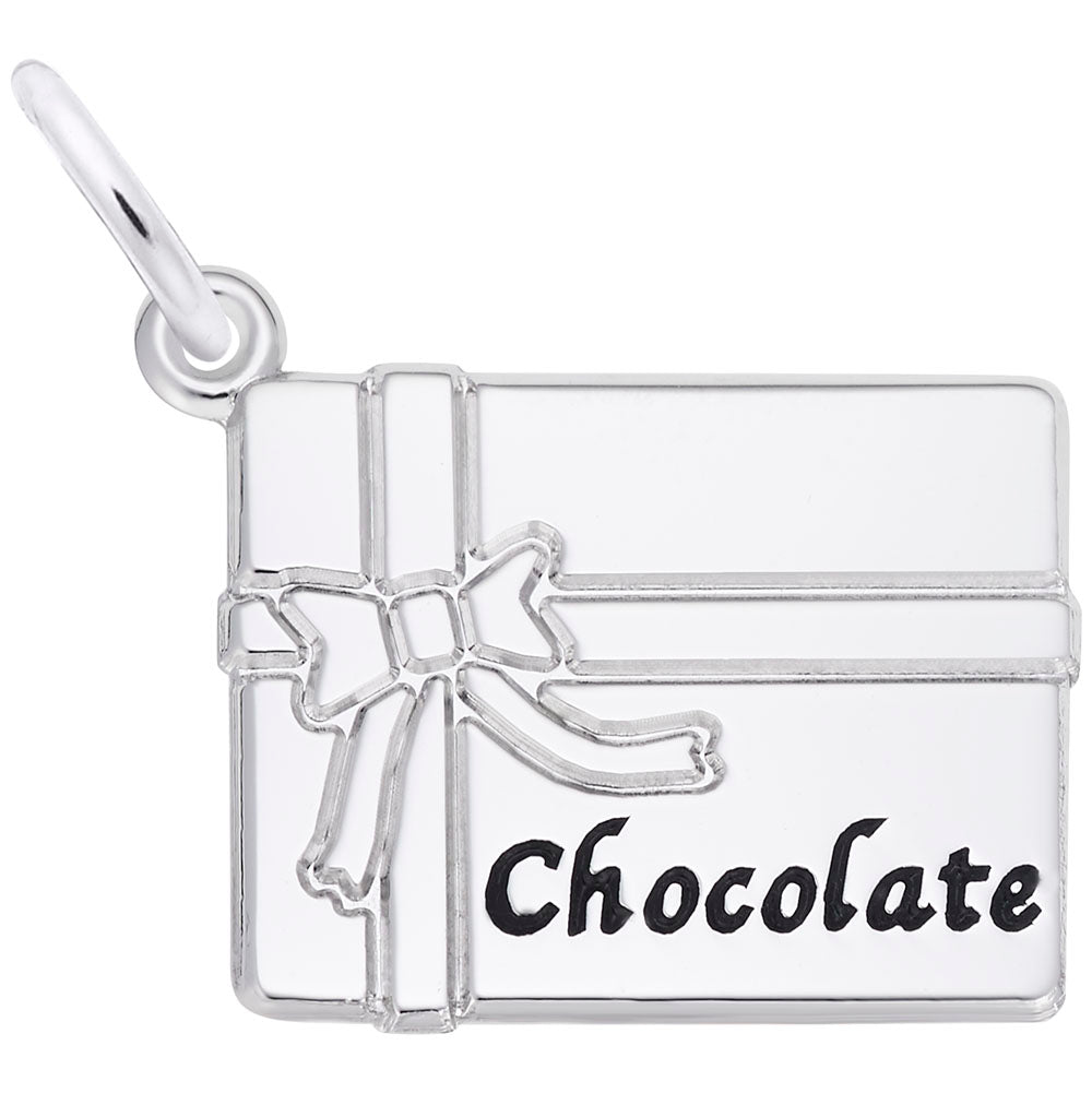 Delightful Box of Chocolate Charm for Jewelry & Collectibles 2741