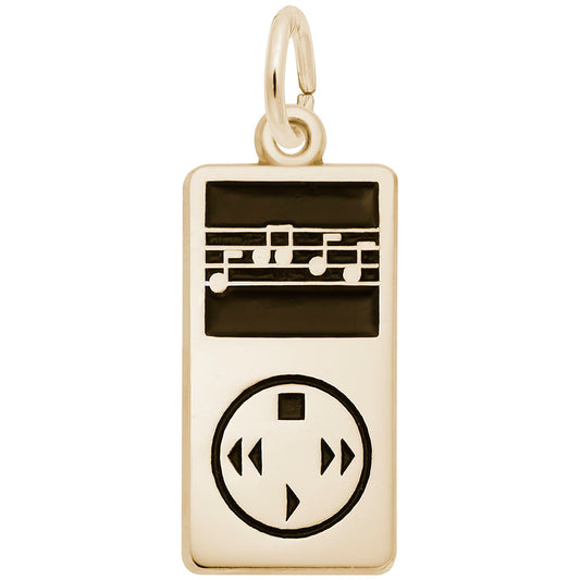 Stylish MP3 Player Charm for Music Lovers - Unique Jewelry Gift 2742