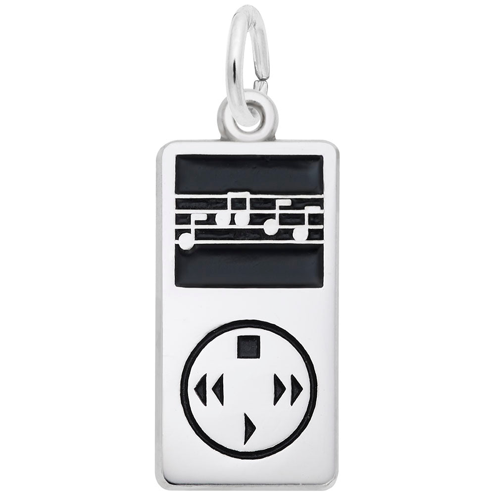 Stylish MP3 Player Charm for Music Lovers - Unique Jewelry Gift 2742