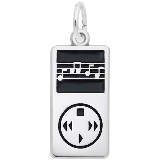 Stylish MP3 Player Charm for Music Lovers - Unique Jewelry Gift 2742