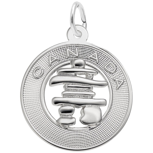 Canada Inukshuk Ring Charm - Symbol of Patriotism & Unity 2828