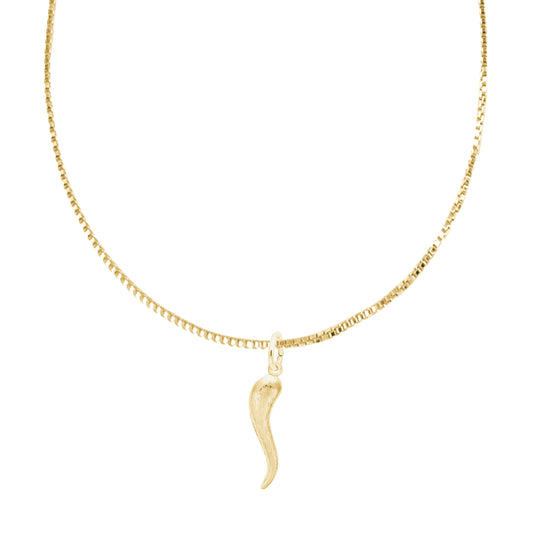 Italian Horn Necklace Set