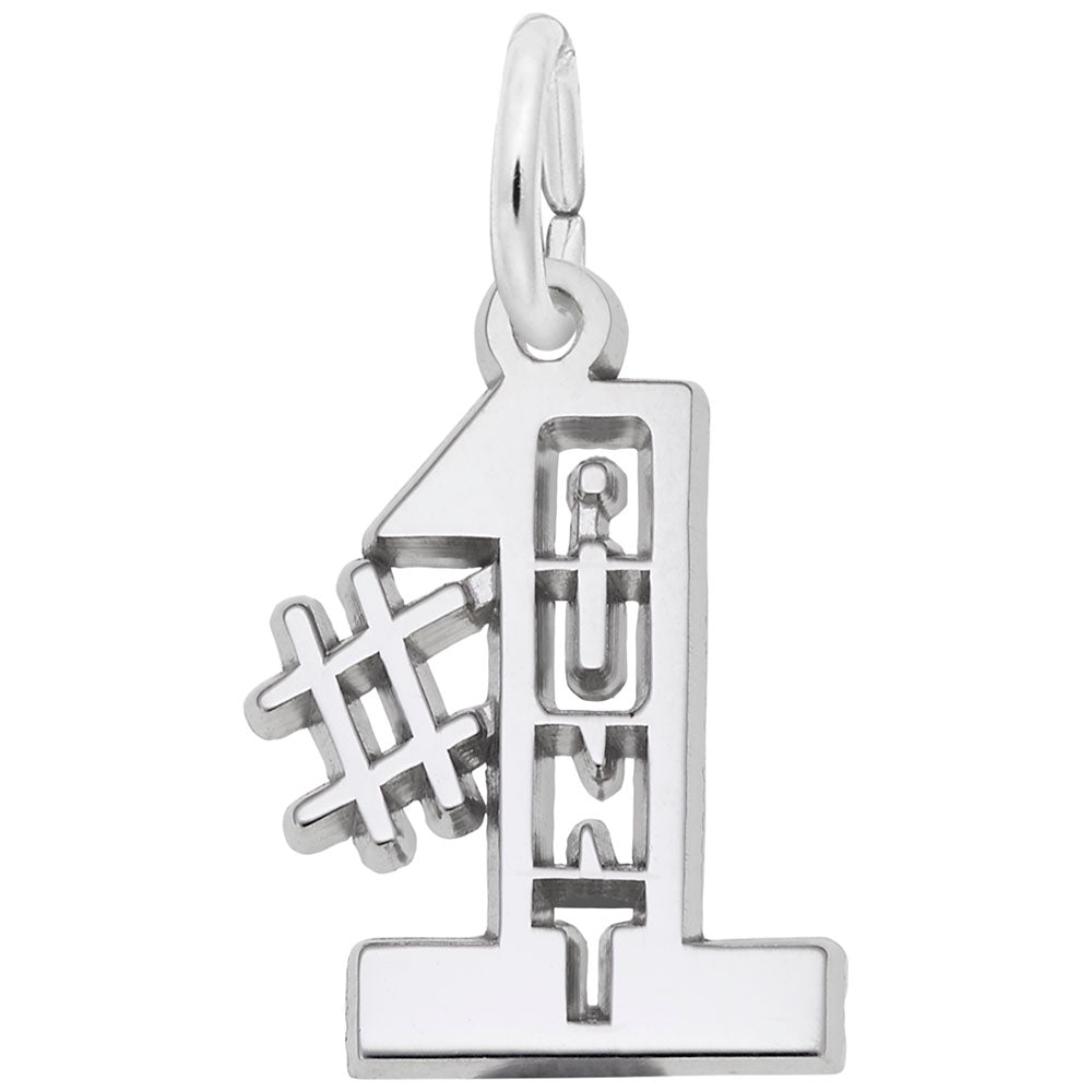 Number One Aunt Charm - Celebrate Family Love & Bonding 2934