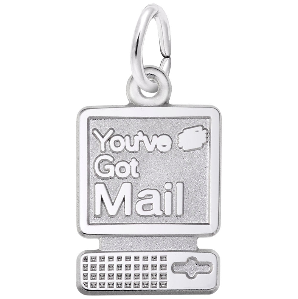Vintage You've Got Mail Computer Charm for Arts & Music Lovers 2944
