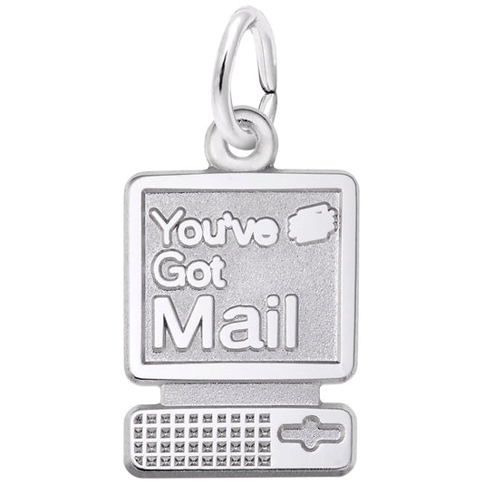 Vintage You've Got Mail Computer Charm for Arts & Music Lovers 2944