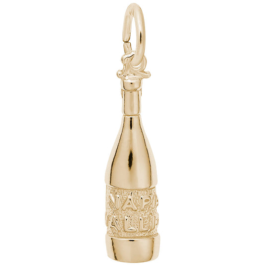 Napa Valley Wine Bottle Charm - Perfect Gift for Wine Lovers 2962