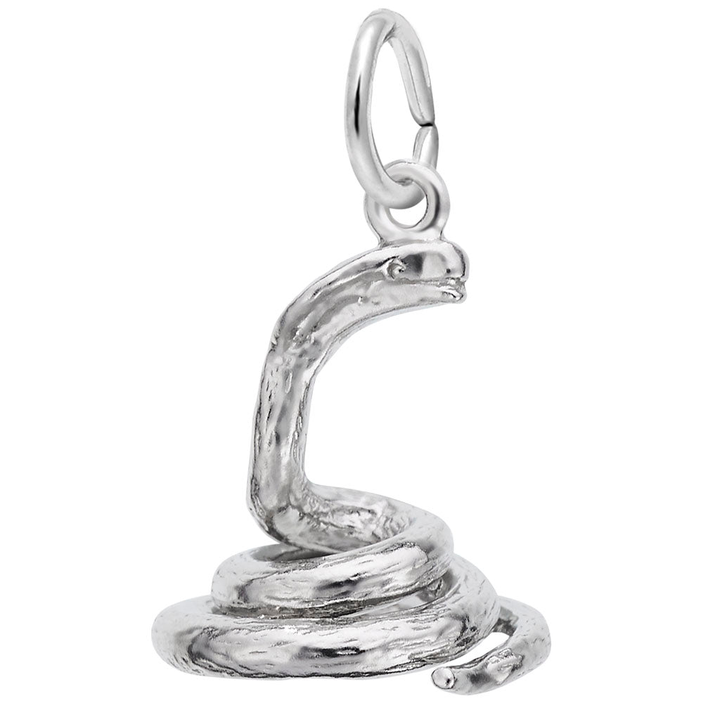 Exquisite Cobra Charm for Animal Lovers - Unique Zoo Jewelry 2972