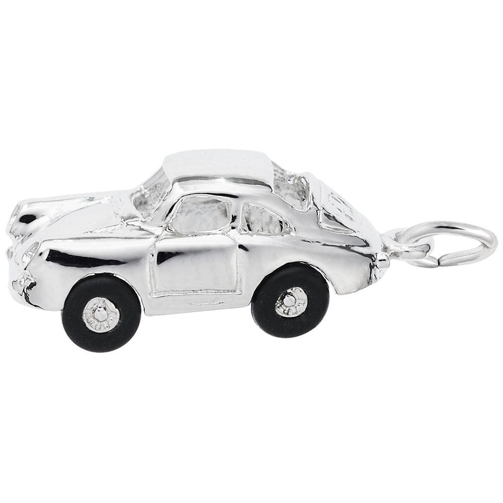 Small Vintage German Sports Car Charm - Classic Auto Jewelry 2983