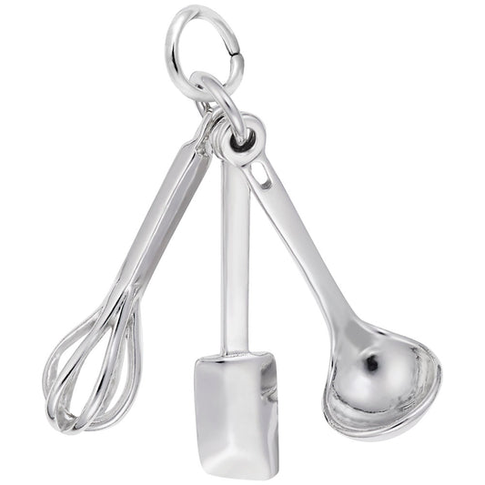 Charming Cooking Utensils Charm for Baking Enthusiasts 3014