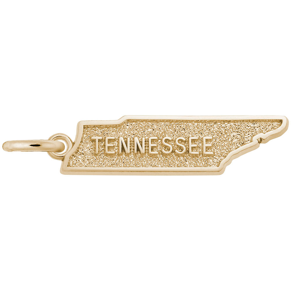 Tennessee Map Charm - Travel Souvenir Jewelry for Adventure Lovers 3034