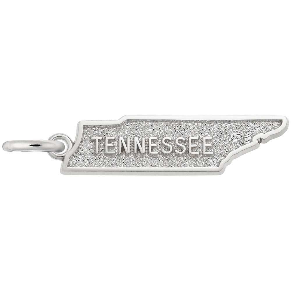 Tennessee Map Charm - Travel Souvenir Jewelry for Adventure Lovers 3034