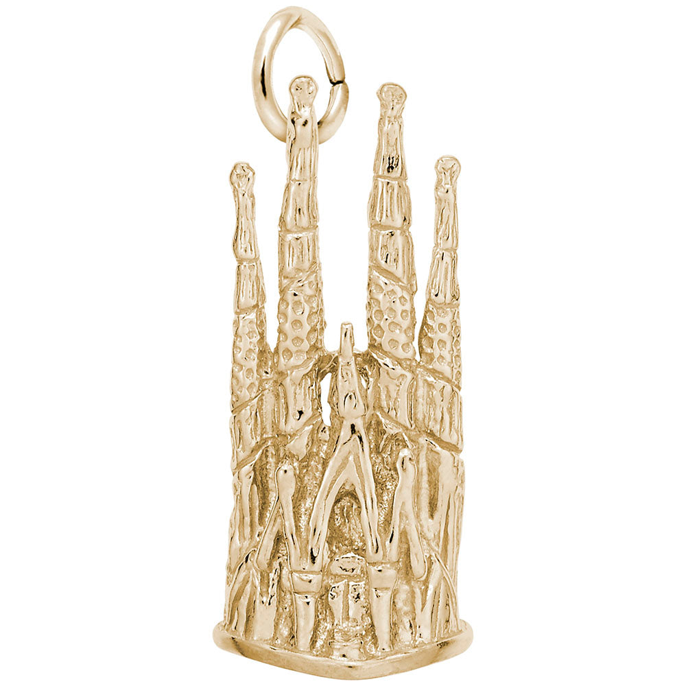 Stunning La Sagrada Familia Charm for Travel Lovers & Collectors 3041