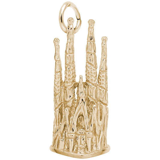 Stunning La Sagrada Familia Charm for Travel Lovers & Collectors 3041