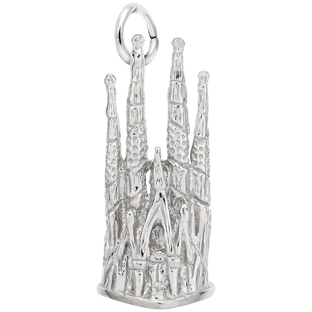 Stunning La Sagrada Familia Charm for Travel Lovers & Collectors 3041