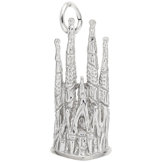 Stunning La Sagrada Familia Charm for Travel Lovers & Collectors 3041