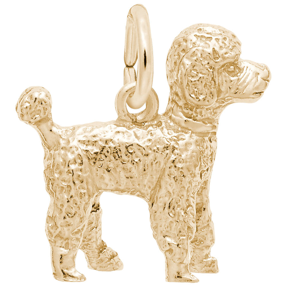 Elegant Poodle Dog Charm - Perfect Gift for Pet Lovers 3044