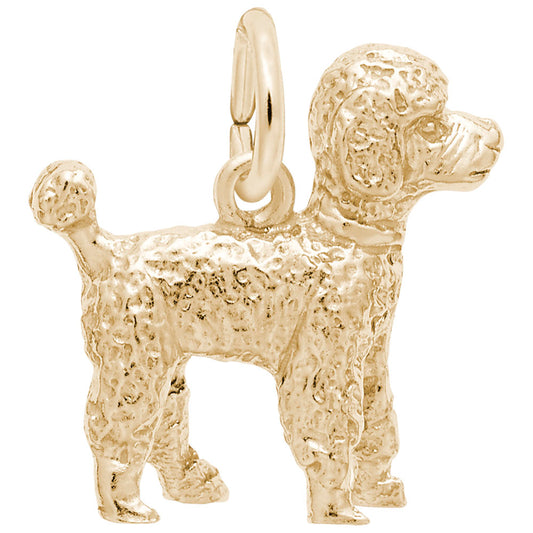 Elegant Poodle Dog Charm - Perfect Gift for Pet Lovers 3044