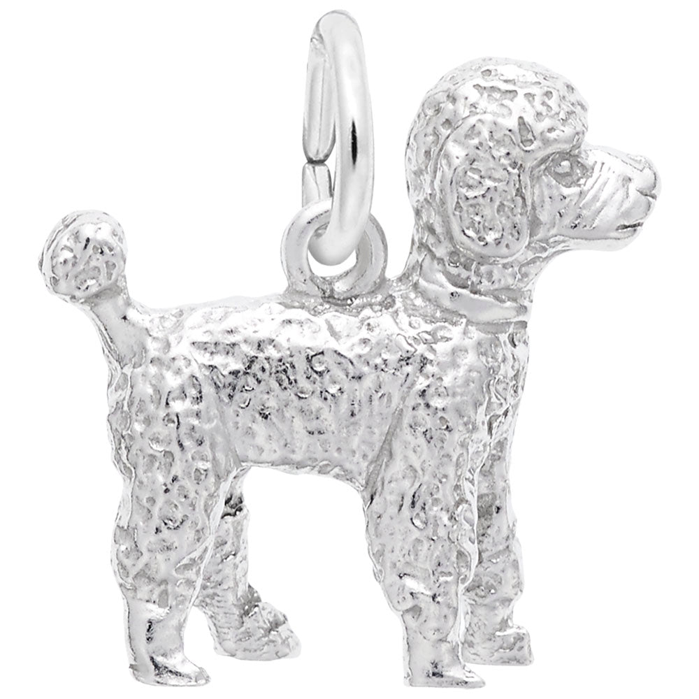 Elegant Poodle Dog Charm - Perfect Gift for Pet Lovers 3044