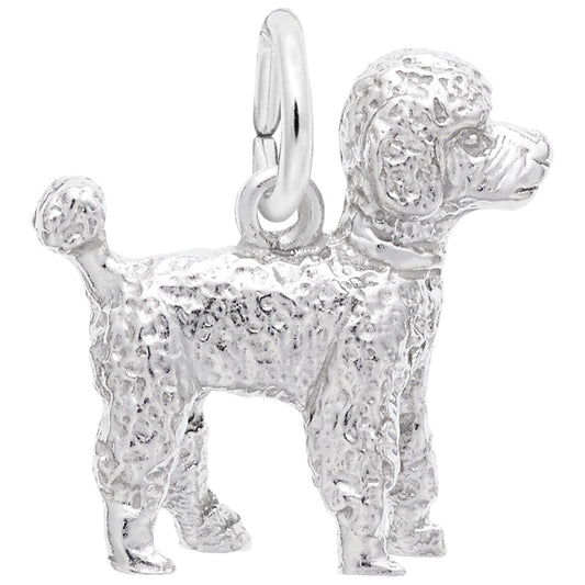 Elegant Poodle Dog Charm - Perfect Gift for Pet Lovers 3044