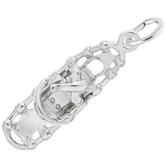 Snow Shoe Charm for Travel Lovers - Unique Adventure Jewelry 3066
