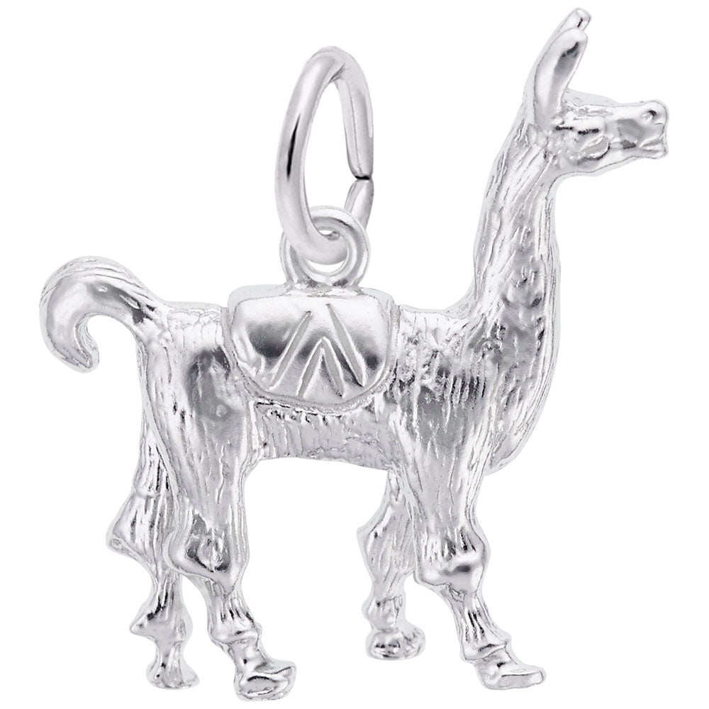 Charming Llama Charm for Animal Lovers - Farm-Themed Jewelry 3094