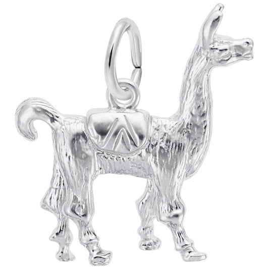 Charming Llama Charm for Animal Lovers - Farm-Themed Jewelry 3094