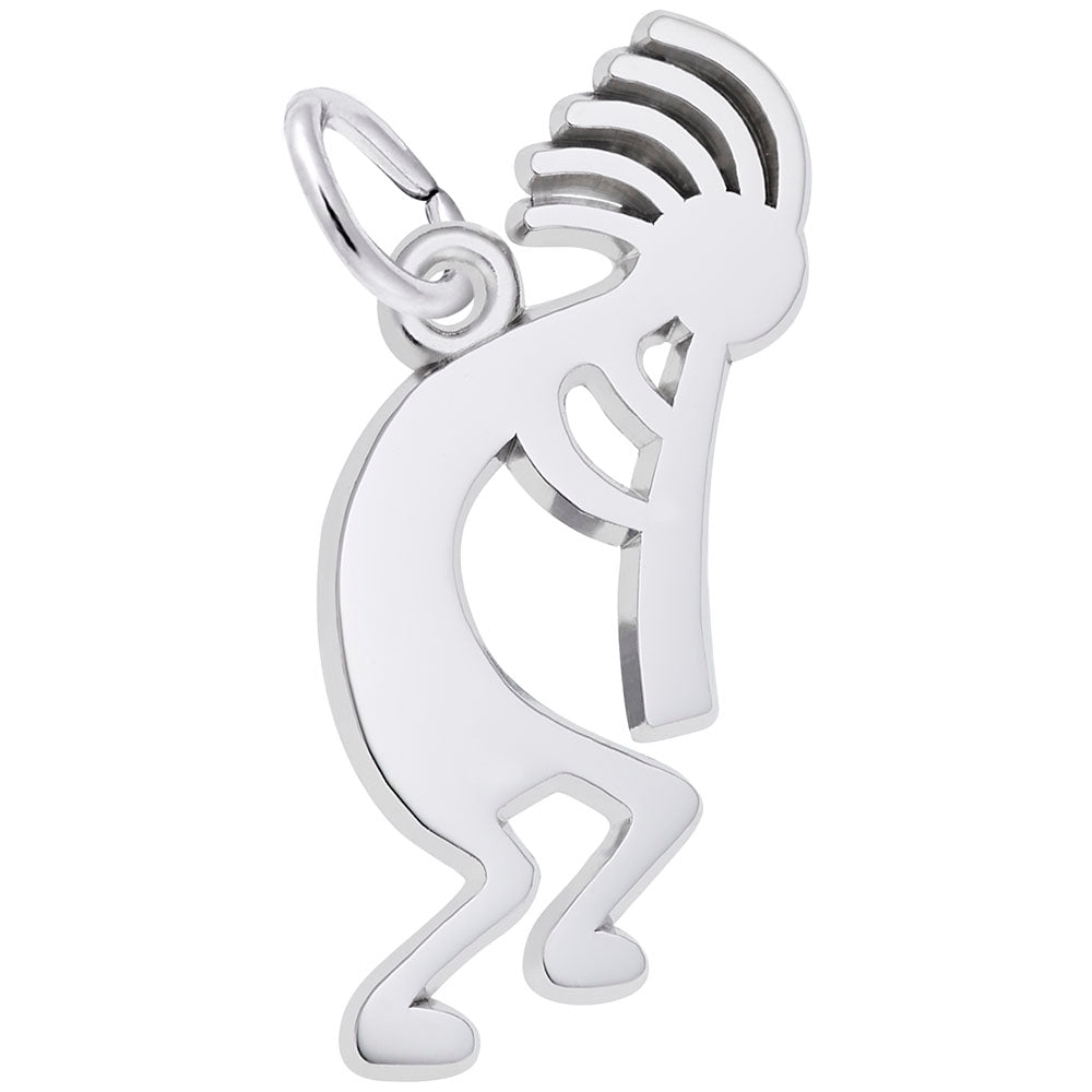 Kokopelli Charm - Unique Symbol of Music and Joy for Jewelry 3098
