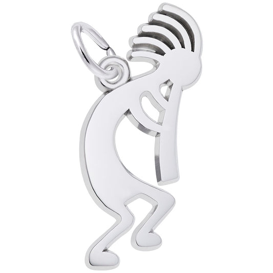 Kokopelli Charm - Unique Symbol of Music and Joy for Jewelry 3098