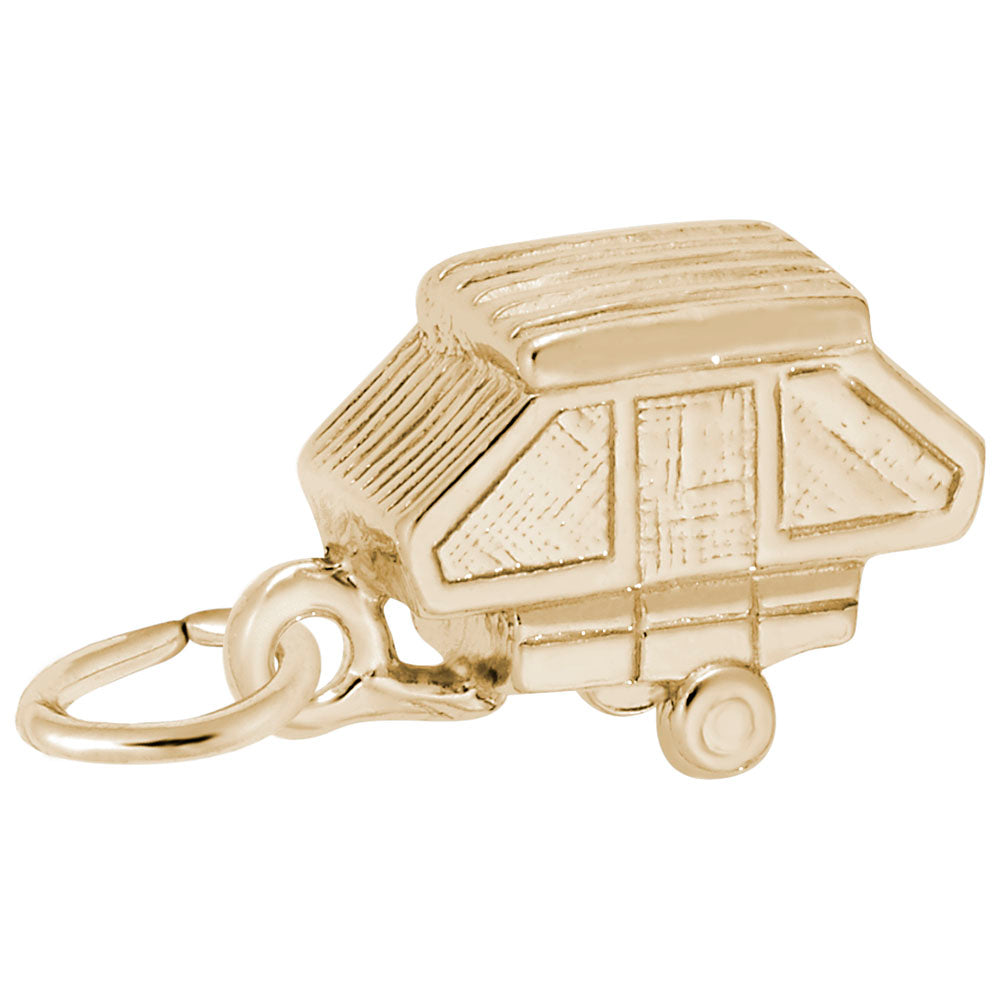 Charming Pop-Up Camper Charm for Travel Lovers & Adventure Seekers 3169