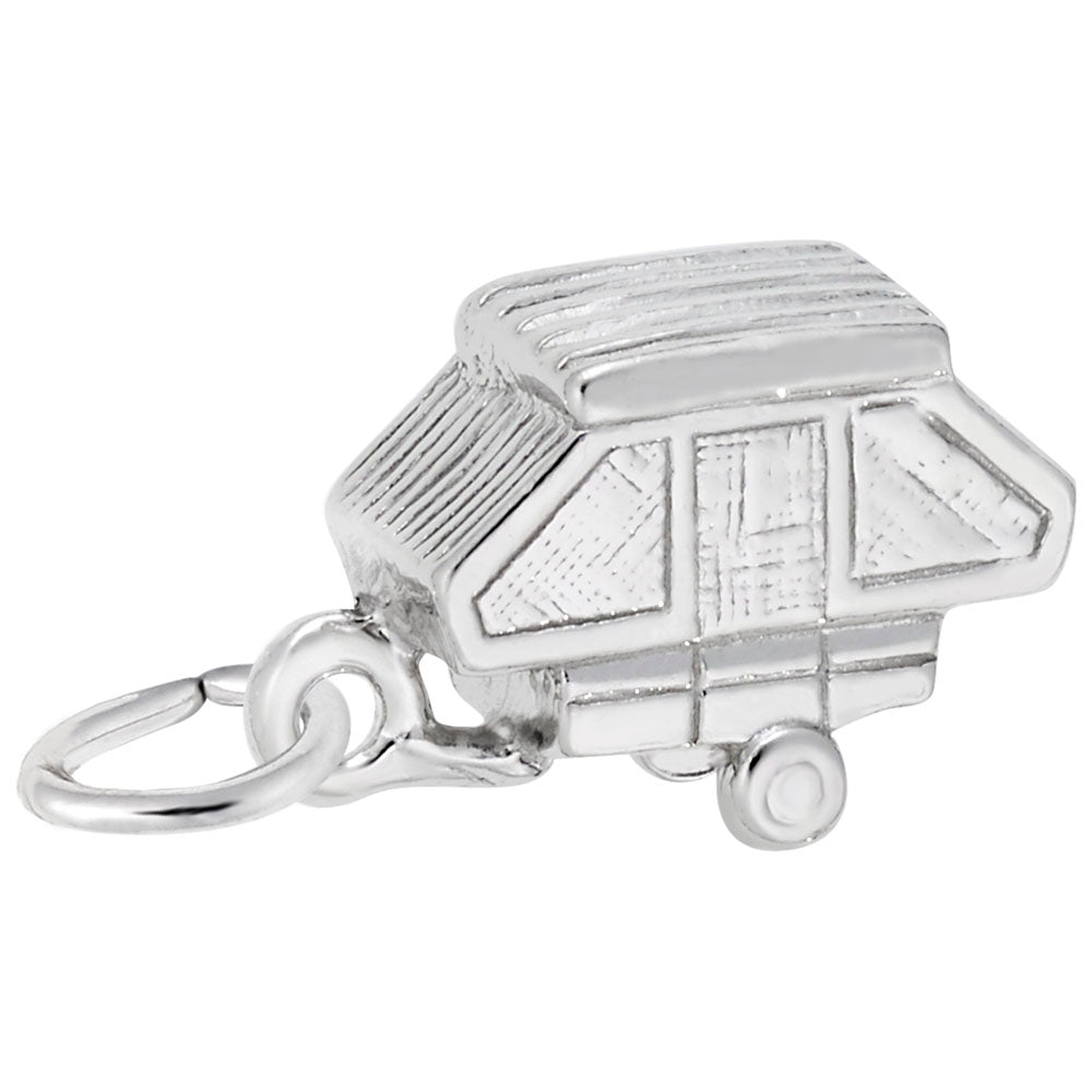 Charming Pop-Up Camper Charm for Travel Lovers & Adventure Seekers 3169