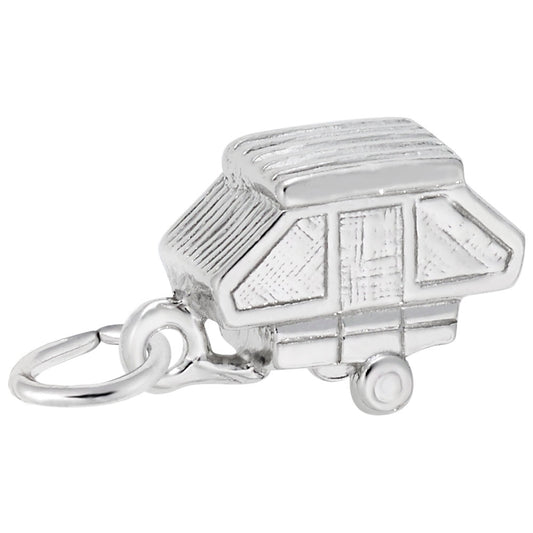 Charming Pop-Up Camper Charm for Travel Lovers & Adventure Seekers 3169