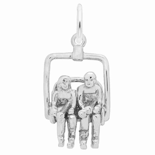 New Whistler Chairlift Charm - Winter Skiing Jewelry for Adventurers 3191