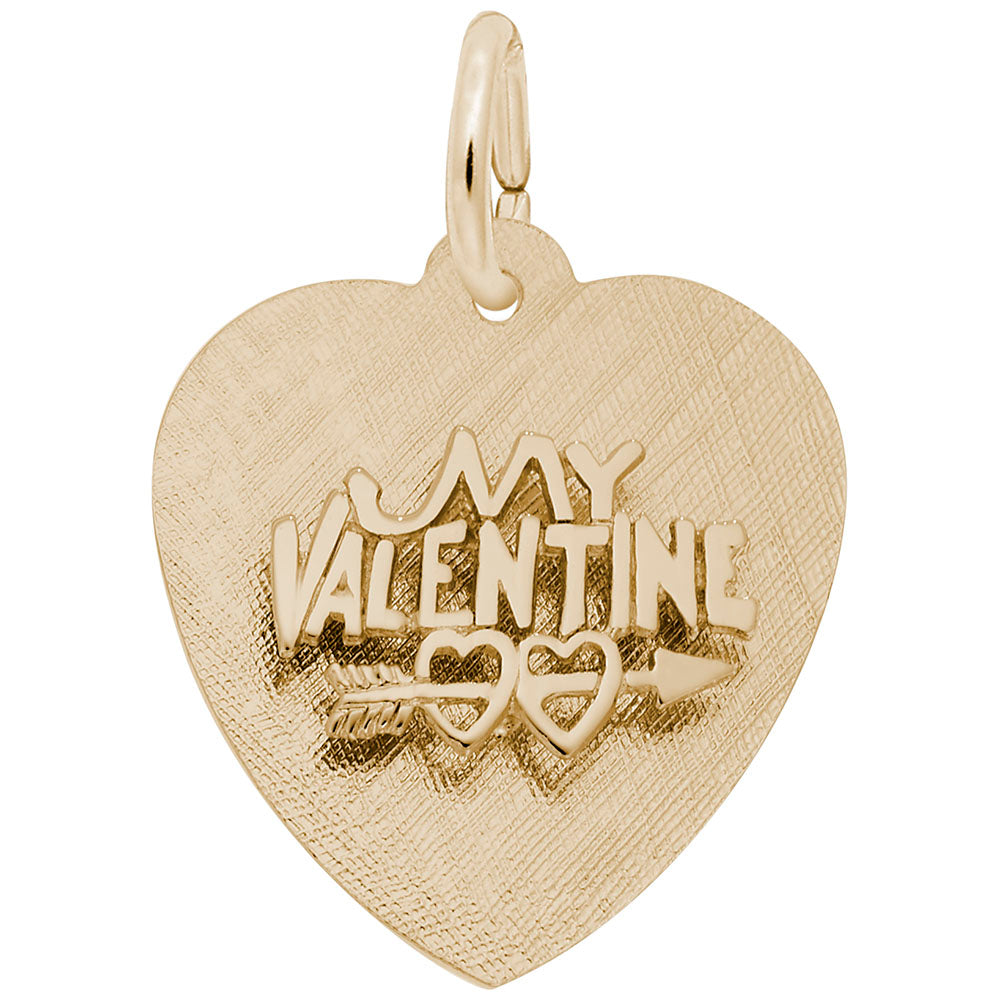 Valentine's Day Heart Charm - Perfect Gift for Your Loved One 3269
