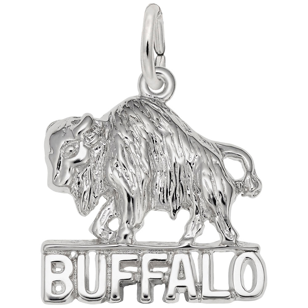 Buffalo Charm - Unique Travel Souvenir for New York Lovers 3282