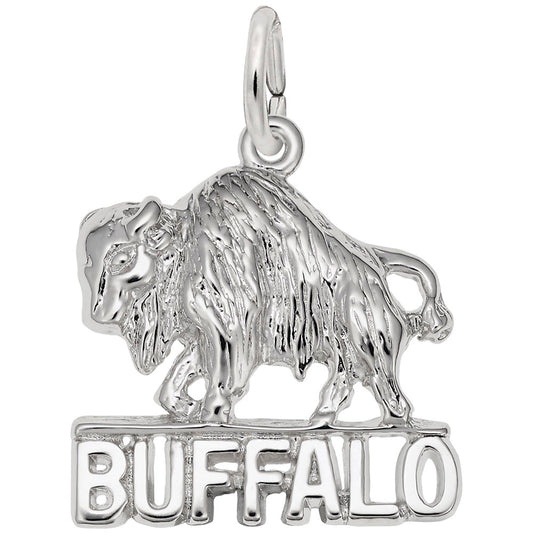 Buffalo Charm - Unique Travel Souvenir for New York Lovers 3282