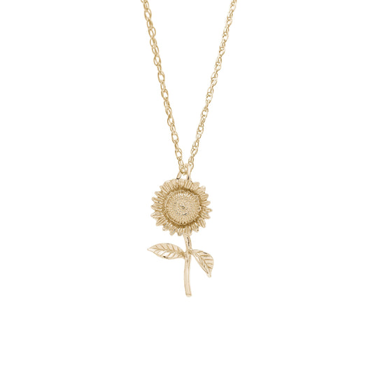 Sunflower Necklace Set